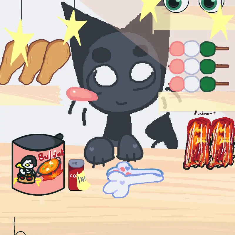 Mukbang by @GRAY_FANTASTIC