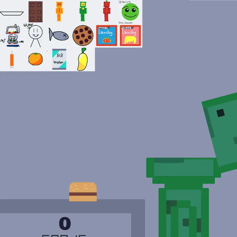 Mr melon eats by @HairPoop