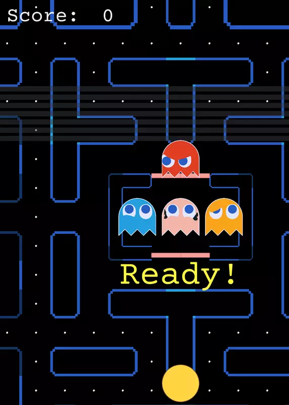 A pac-man remake with most features. by @Redthered