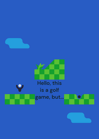 Golf game, but...