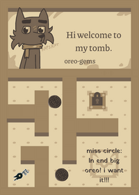 miss circle in a maze!