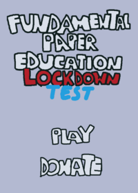 Fpe lockdown test things