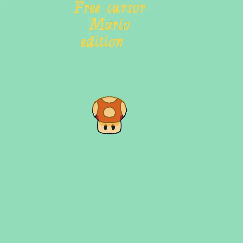 Free mushroom from Mario cursor!!! by @ember_official