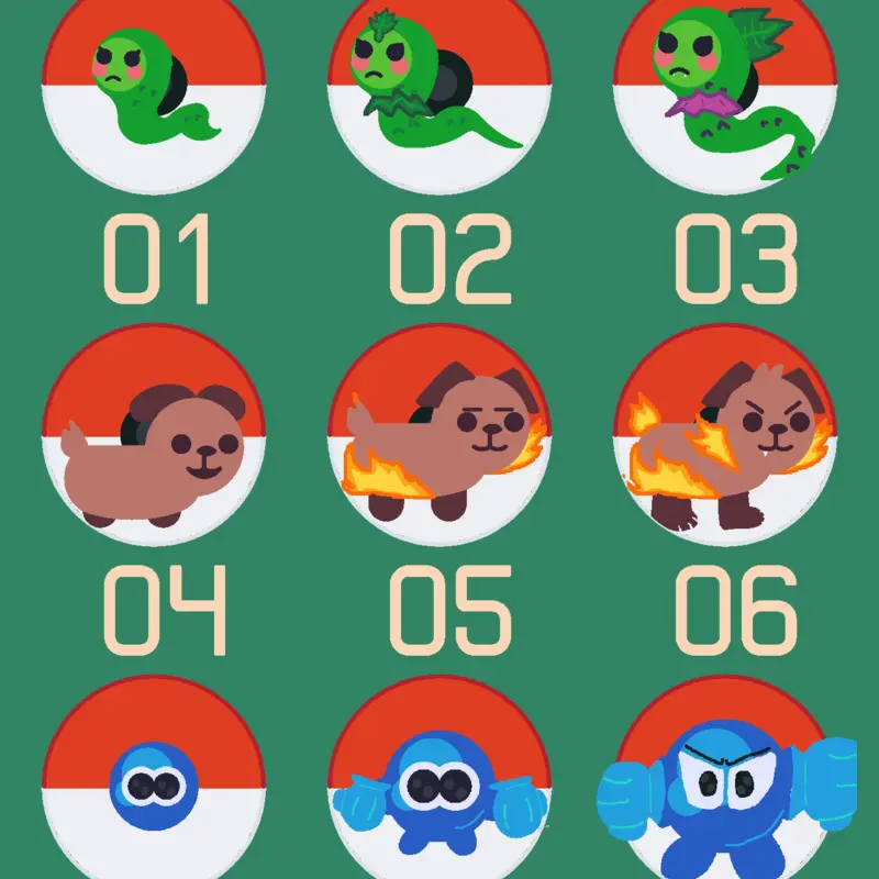 Castle Pokédex by @EnzoM10