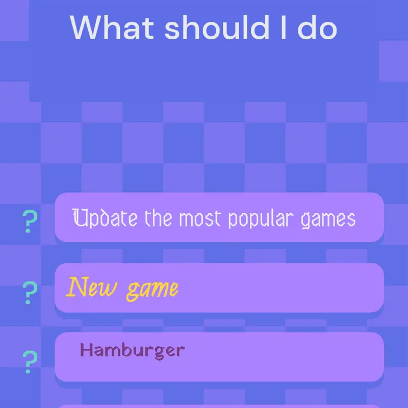 Game by @ijjiuluj