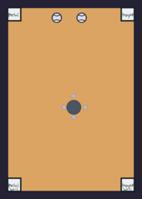Random magnet game