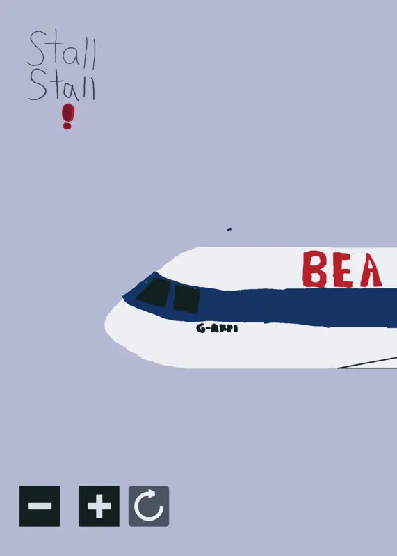 Trident one falling down in London by @aldrinaviation2026