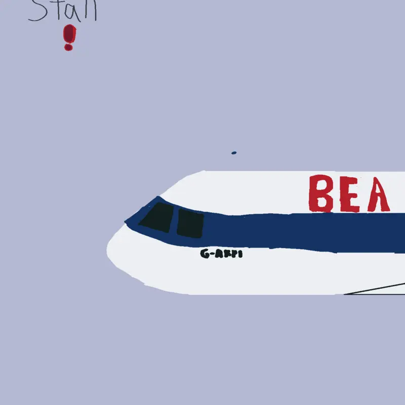 Trident one falling down in London by @aldrinaviation2026