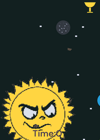 Eat the sun before it eats you :D