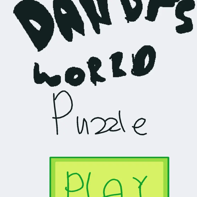 Dandys world puzzle by @Cookie_and_icecream