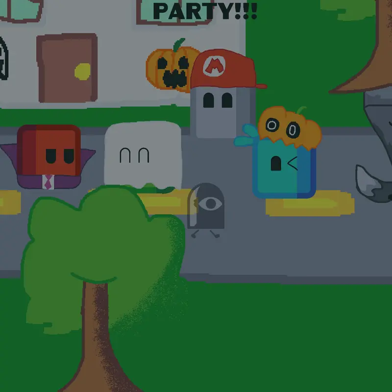 Halloween Bfdi ocs by @Stickman_universe_11