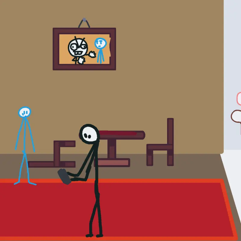 Minecraft (VS) Stickman World by @SlimsDeals