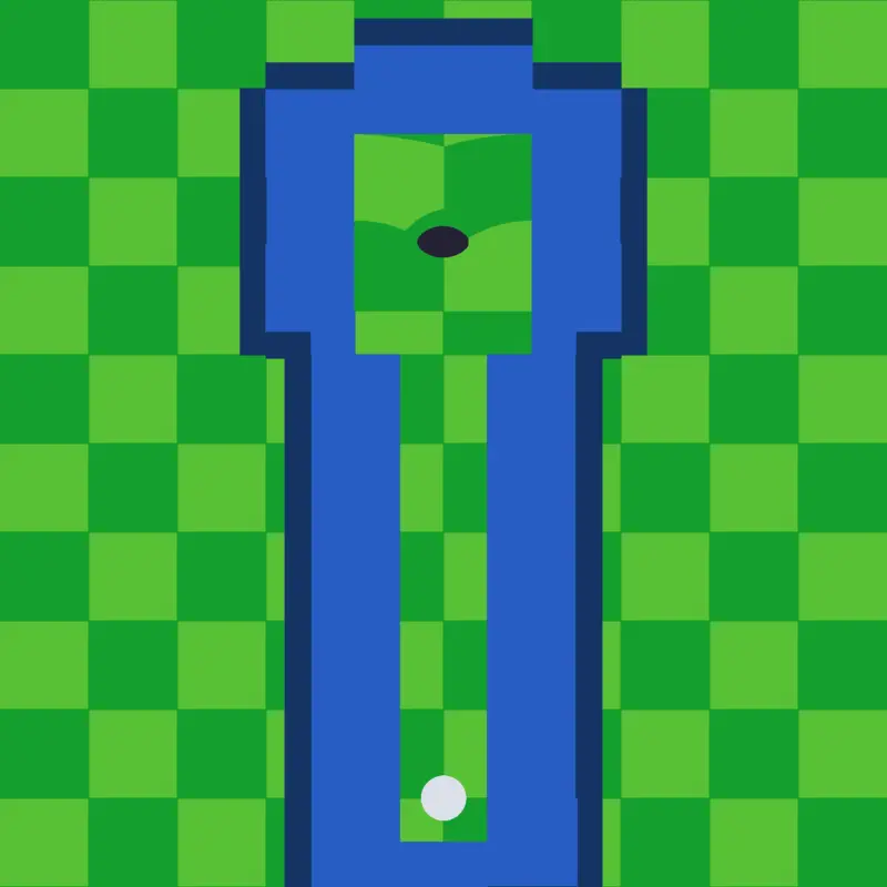 Strait golf by @MELENLEN_GAMES