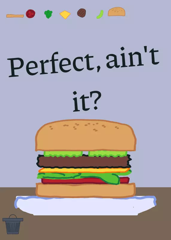 Burger game by @TangIe