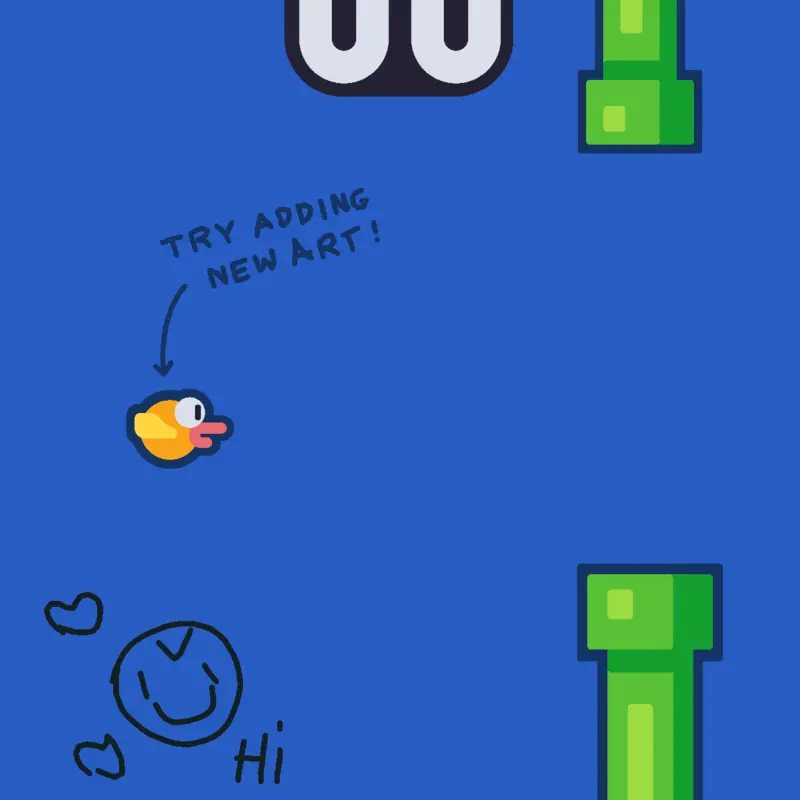 Flappybird :/ idk by @YumiYami_Bunny