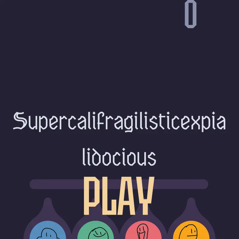 Supercalifragilisticexpialidocious fnf by @jokejoe