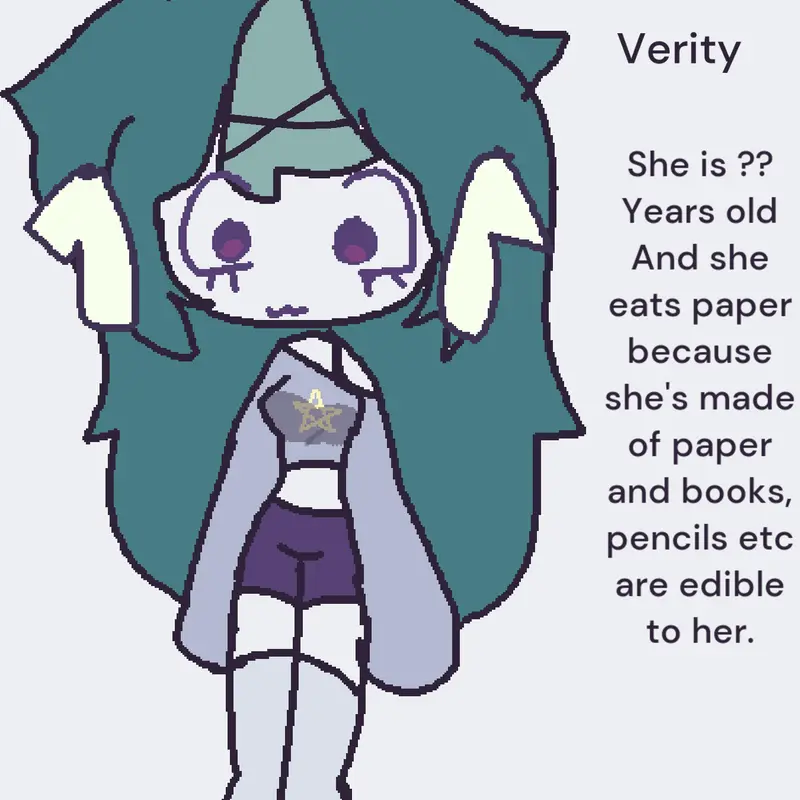 My oc verity created by squshie by @-Squshie-