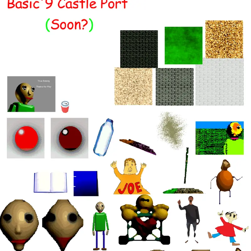 Basic'9 Sprites for Game by @hecker_bruhlok_CLIMAKER