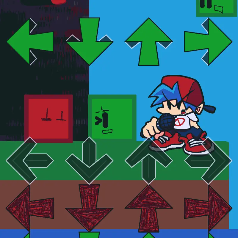 Ending kit fnf by @rarewubboxshaq