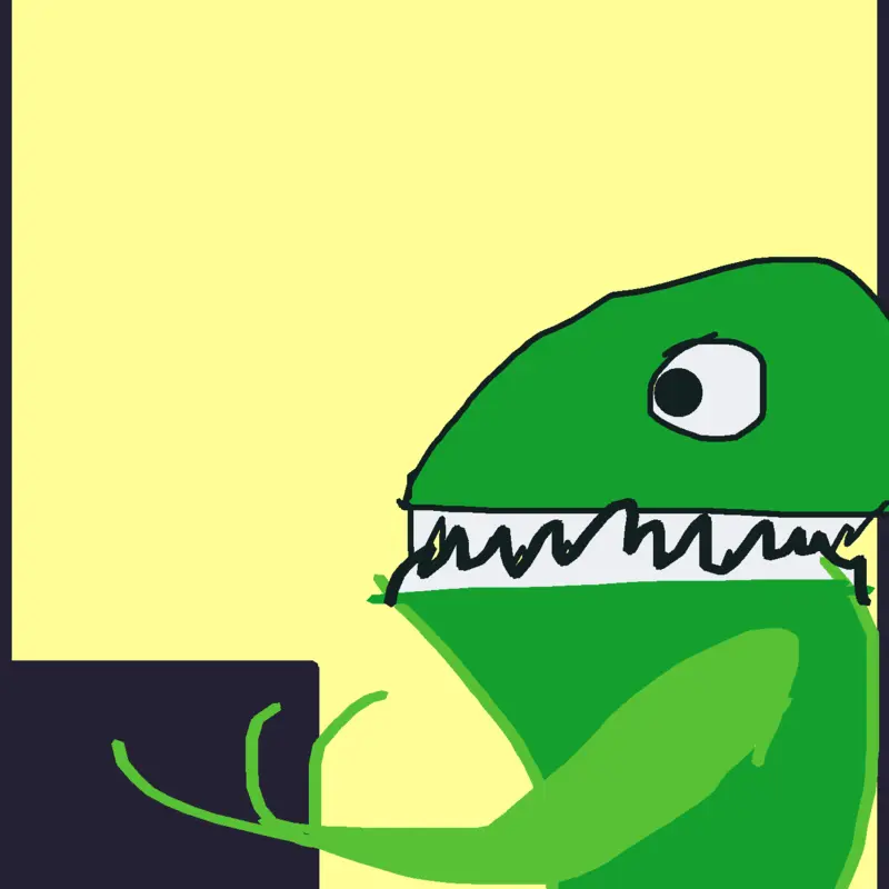 Burguer madness with green reptil!!! by @LACTOMITY