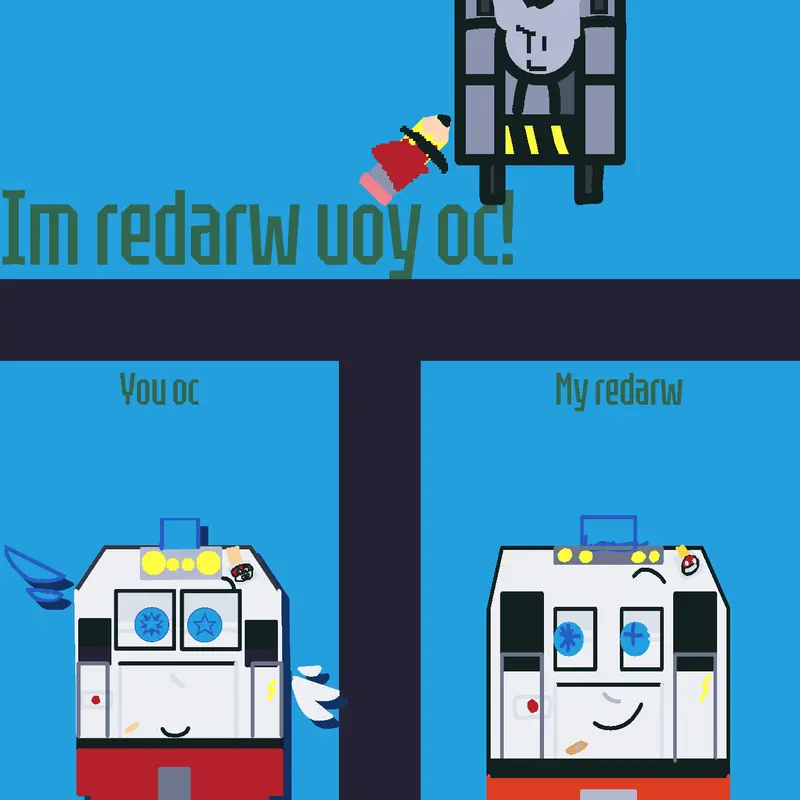 I know you didn't want yours drawn by me by @planegobrrrrrrrr