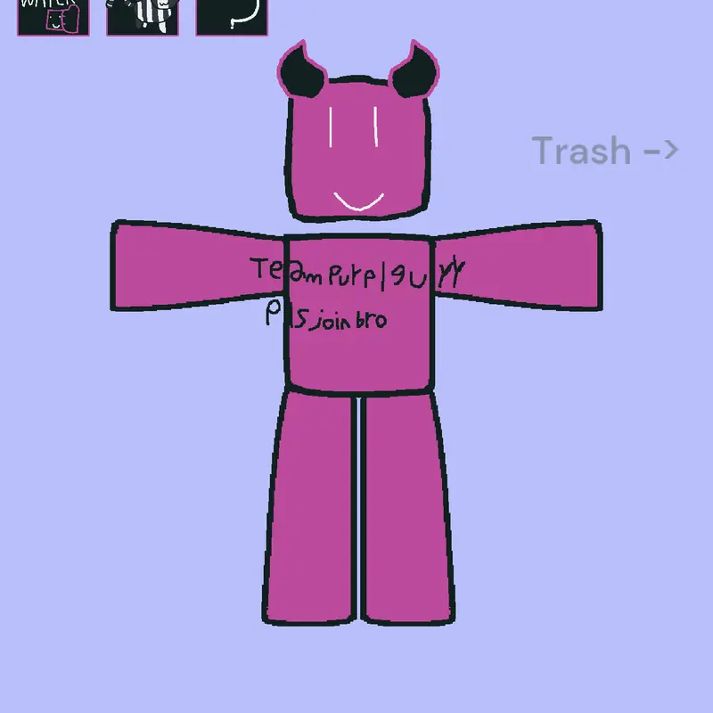 Purplguyy ragdoll c00lkidd skin by @whatlulz