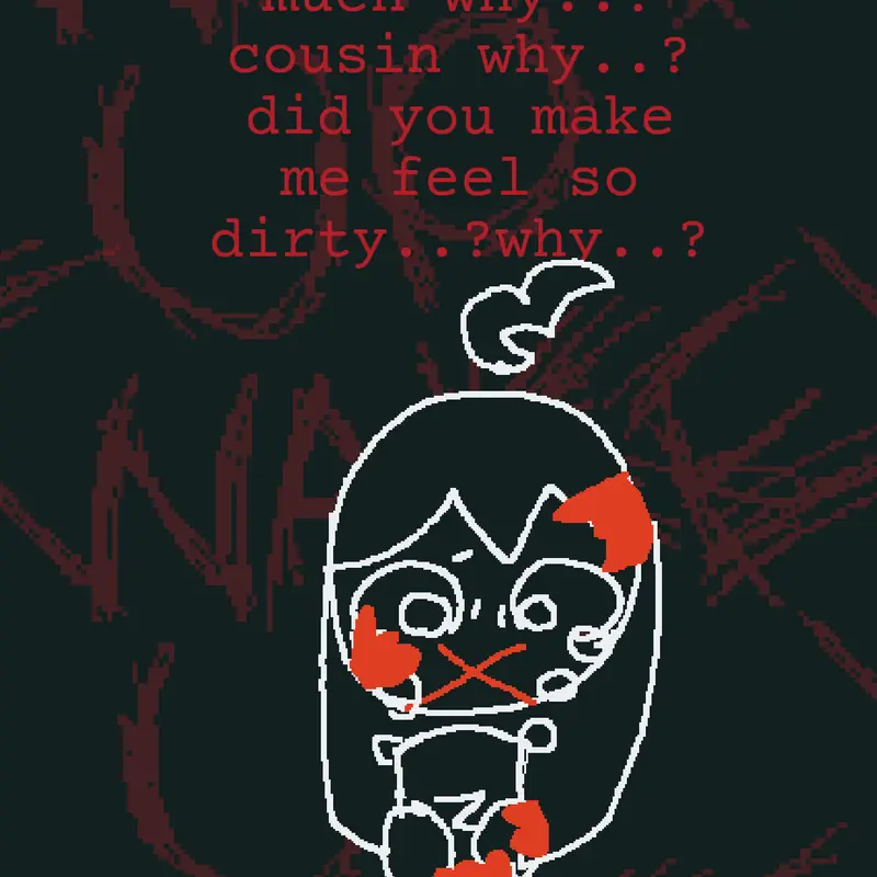 My cousin is too rough!! //>v<// by @Rellystawberryy