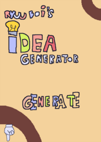 Game idea generator!
