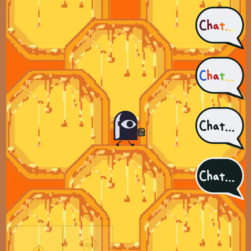 Party game and chat by @clomb_