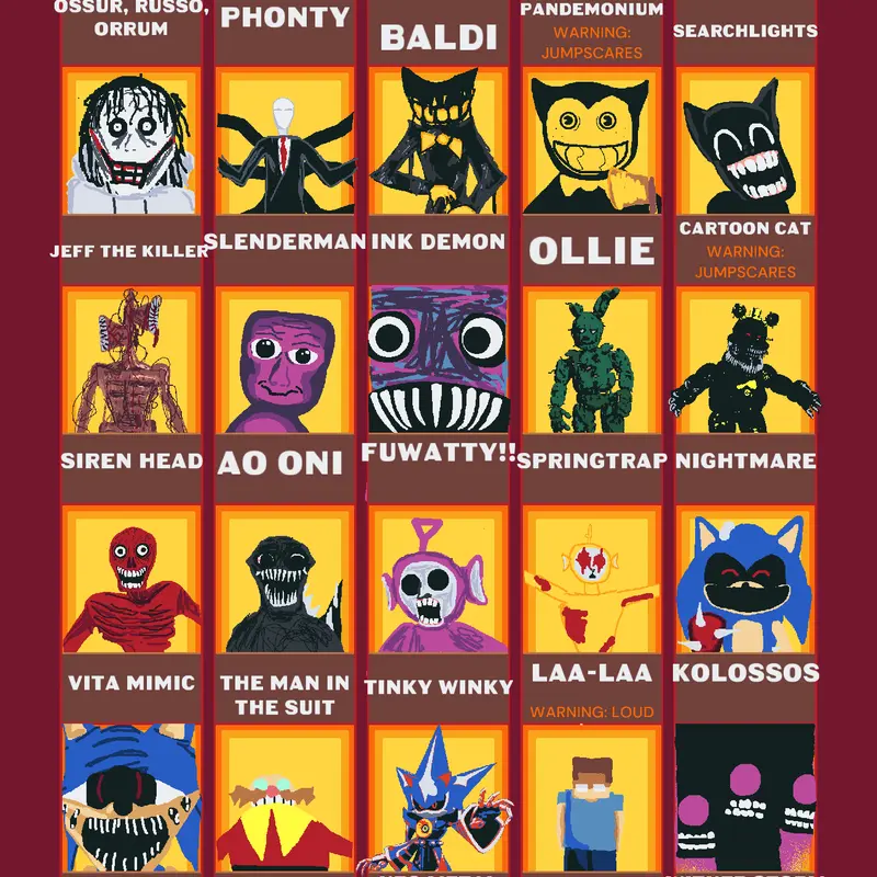 Squarehead's Monster Survival by @SquareHead