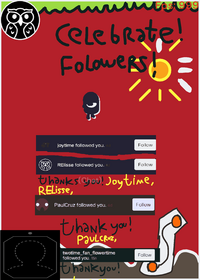 Yes, the followers celebration