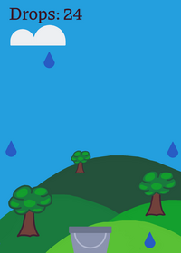 Water collecting.