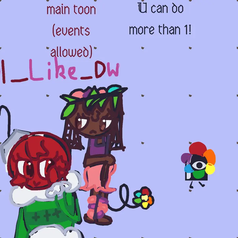 Draw ur favourite main toons by @I_like_DW