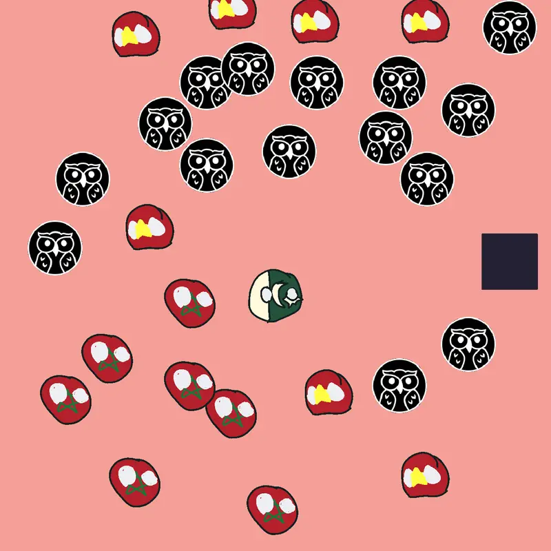 Countryball eat by @mughalempire