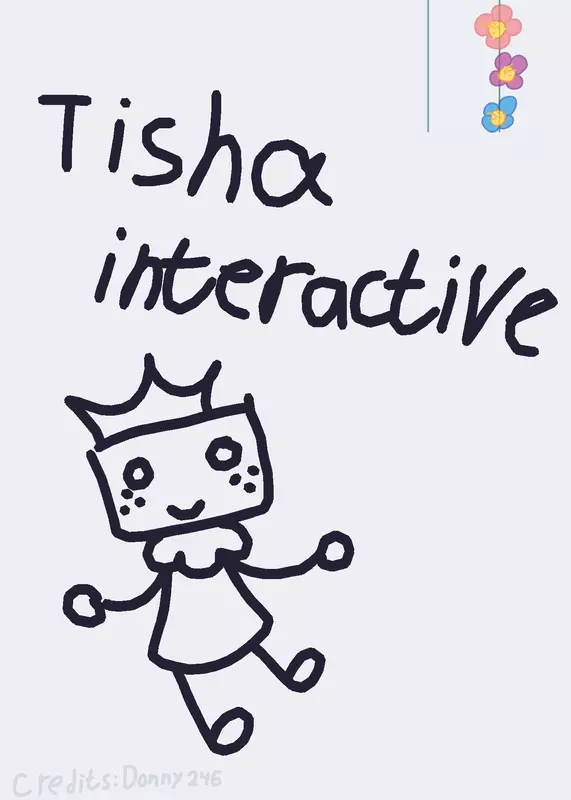Interactive Tisha by @vandyyy_
