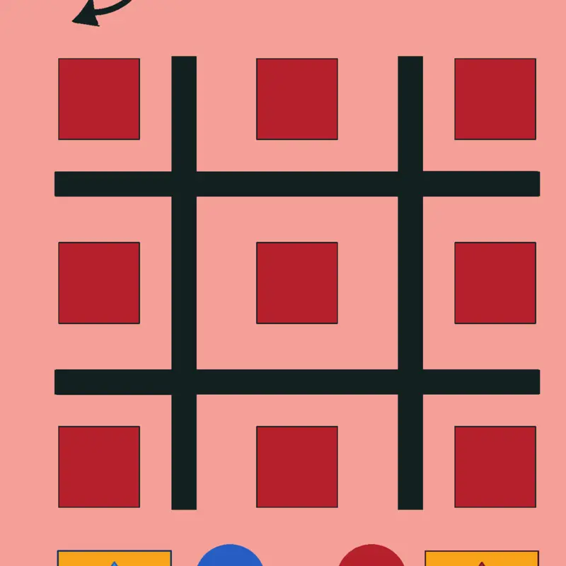 Tic tac toe! by @NanoNebula