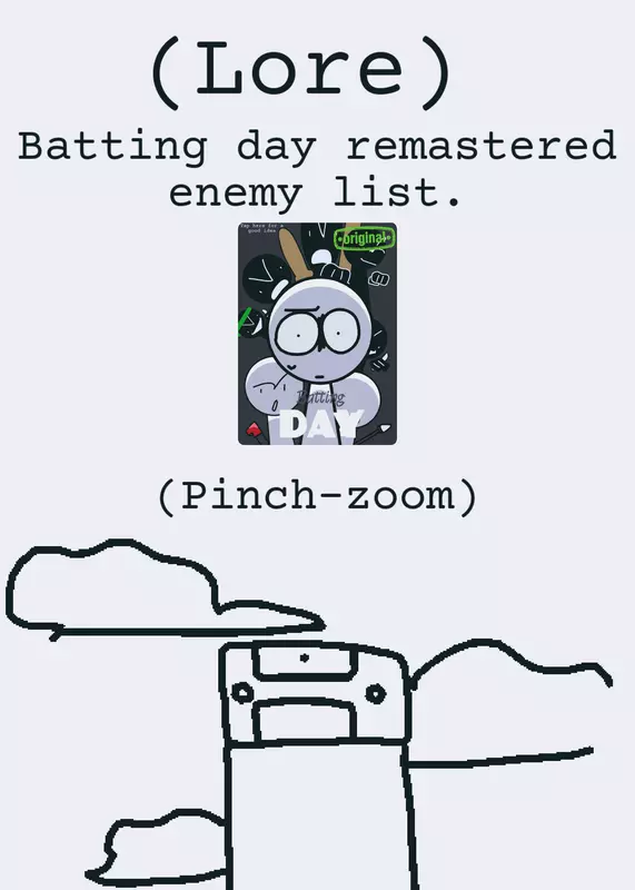 Batting day remastered lore by @ratyu