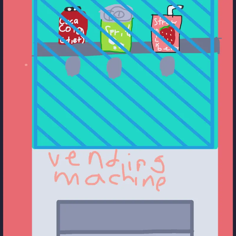 Vending machine by @ria_bloom