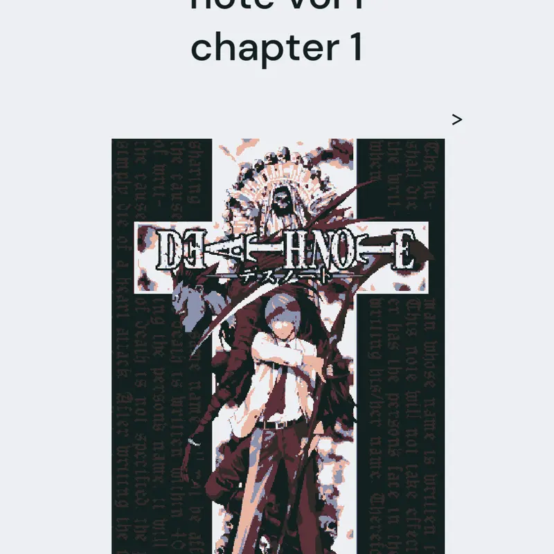 Death note but I'm lazy vol 1 chap 1 by @ItsMiTsuBA_3
