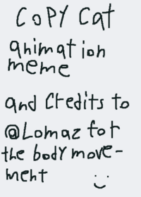 Copycat animation meme featuring Basie!
