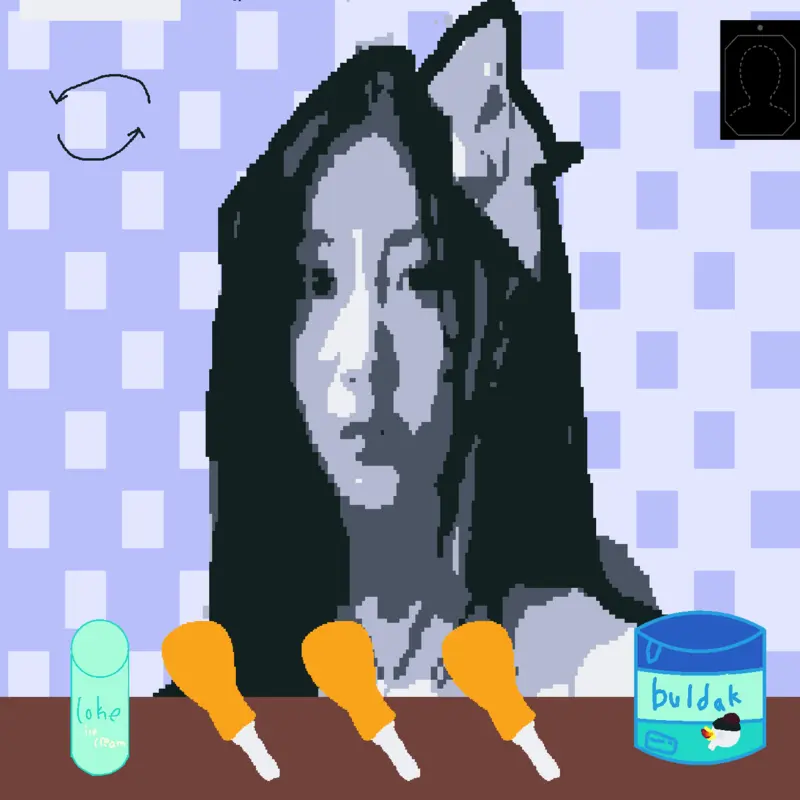 Wonhee mukbang by @W_O_N_H_E_E