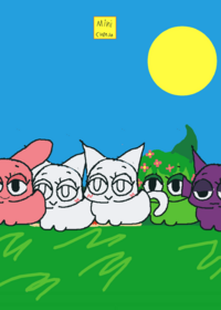 Line up to the moon
