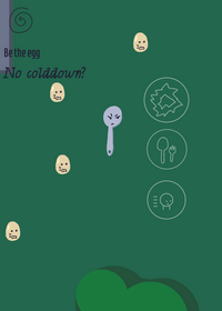 100 Eggs and spoon