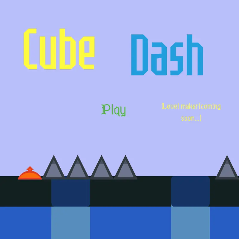 Cube dash/cube game by @micjaeld3