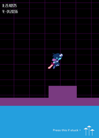 Kris platformer but Kris is smart, and stuck...