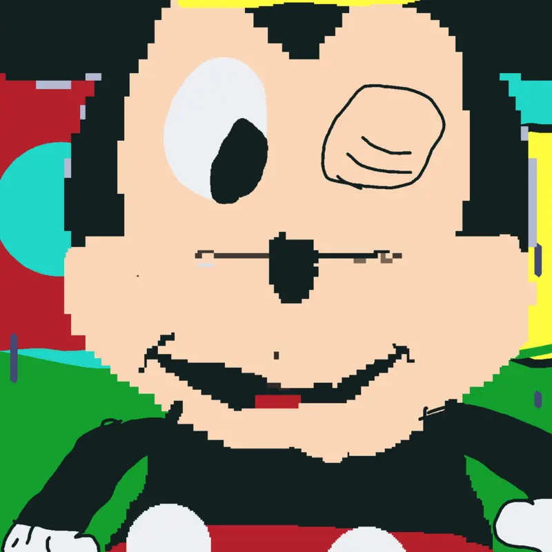 Interactive Mickey mouse game by @themouseboy
