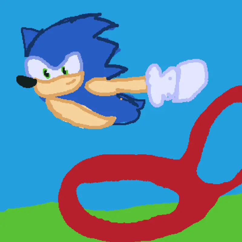 Gol gol sonic by @Heitorpeixoto