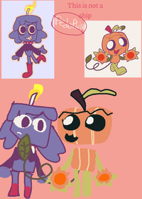 Some fan art of waxwell and gourdy