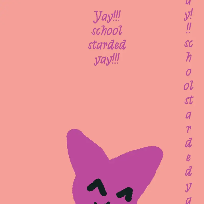 Yippe!!!! Also face reaveal tomorow Mayb by @purple_kitty
