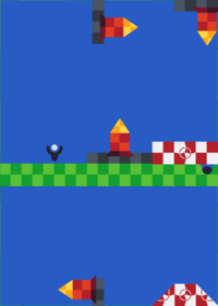 Golf Rocket and Hit Tile Tag:
